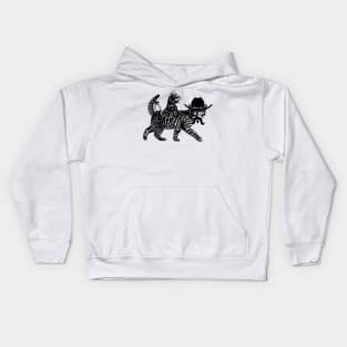 Cowboy Cat Kids Hoodie